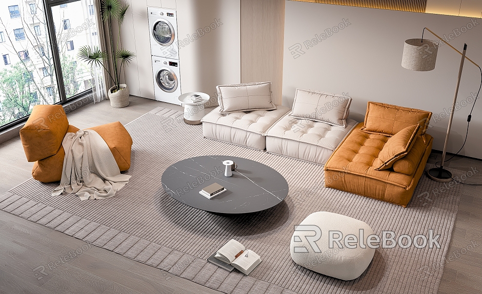 Modern Sofa Coffee Table Combination Sofa Coffee Table model