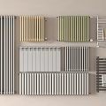 Various Colored Wall Mounted Radiators With Modern Designs For Home Heating