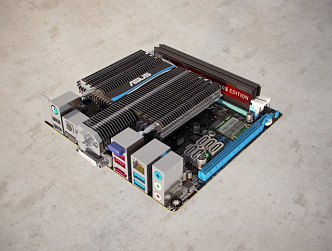 Computer Motherboard 3d model