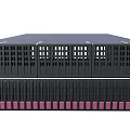High Performance Server Rack System With Data Storage Multiple Units And Front Grilles 3d model