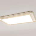 Modern Ceiling Lights With Different Shapes Square And Round Ceiling Mounted Design 3d model