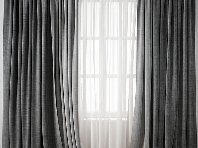 Fabric Curtain model