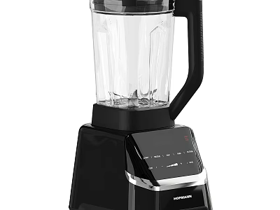 Ninja Blender A Modern Kitchen Appliance With Powerful Motor Clear Container And Digital Control Panel 3d model