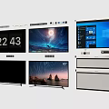 65 Inch Smart LED TV With 4K Ultra HD Display And Natural Scenery Screens