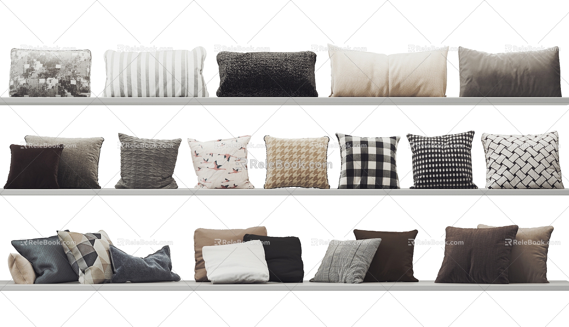 Sofa pillow 3d model