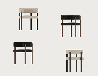 Modern Dining Chair 3d model