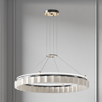 Modern chandelier 3d model