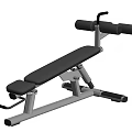 Adjustable Weight Bench For Home Gym With Metal Frame And Comfortable Padding 3d model