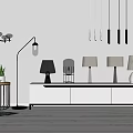 Modern lamp combination table lamp 3d model