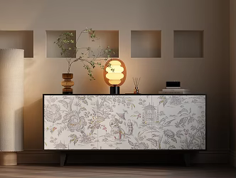 Modern Side Cabinet Modern Decorative Cabinet Modern Entrance Cabinet Modern Italian Entrance Cabinet Italian Minimalist Entrance Cabinet 3d model