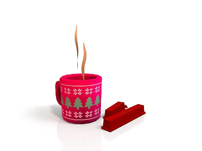 Chocolate Cup Mug Hot Drink Cup Snacks Game Items 3d model Chocolate Cup Mug Hot Drink Cup Snacks Game Items 3d model