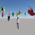Modern Multiplayer Combination 3d model
