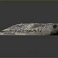 Natural Beach Scene With Scattered Colorful Pebbles White Sand And Seashell