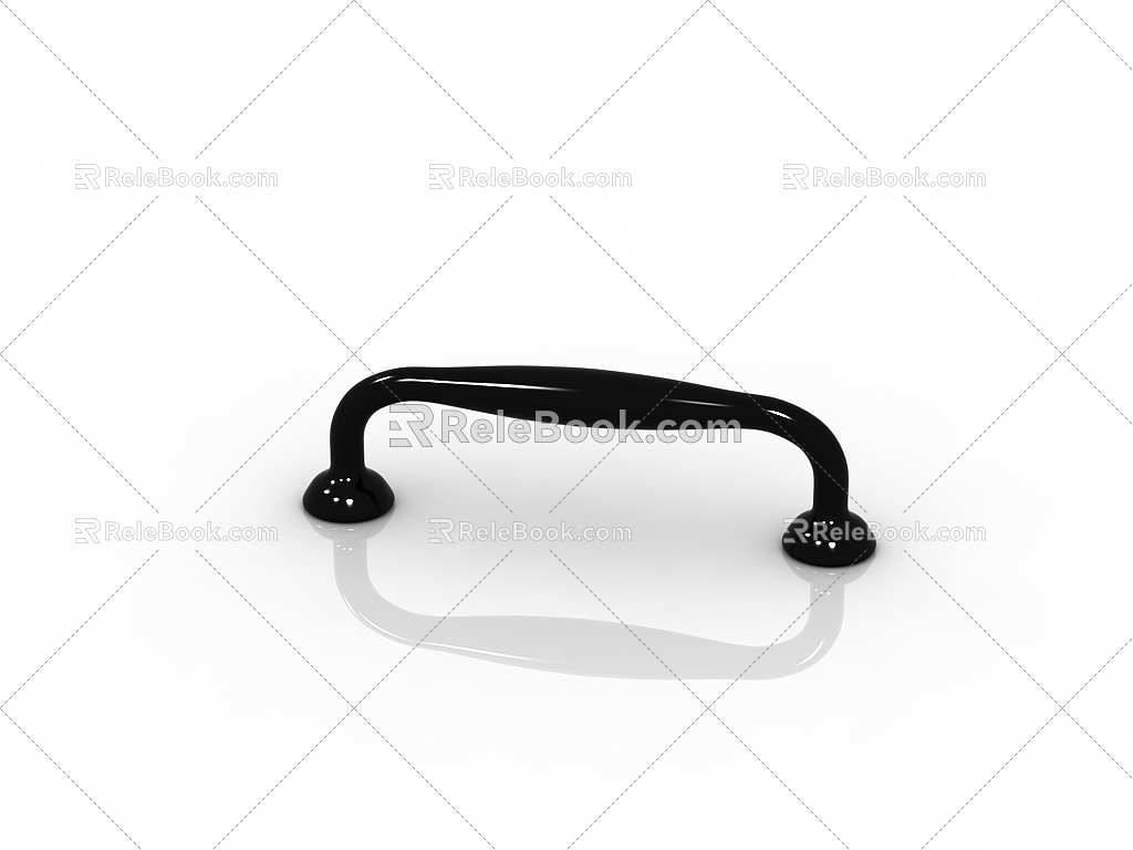 Modern hardware handle 3d model