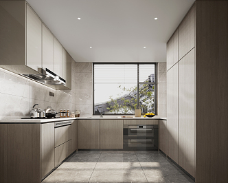 Modern Kitchen 3d model