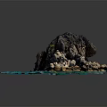 Natural Stone Rock Formation With Turquoise Water And Scenic Coastal Landscape