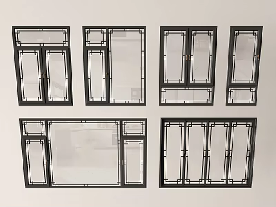 windows antique windows doors and windows casement windows bay windows 3d model