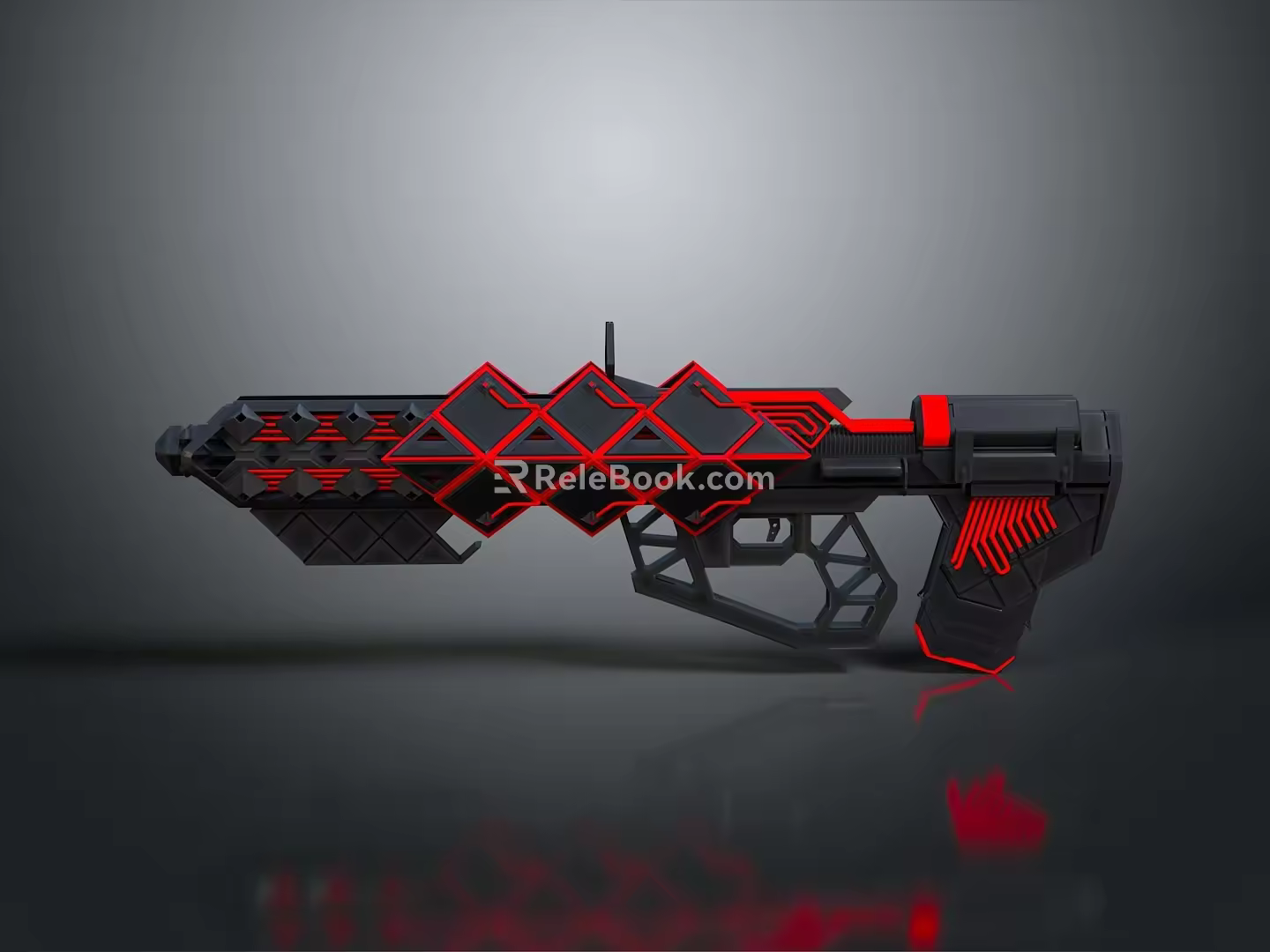 Science Fiction Weapon Future Weapon Science Fiction Equipment Concept Weapon Next Generation Weapon Next Generation Equipment 3d model
