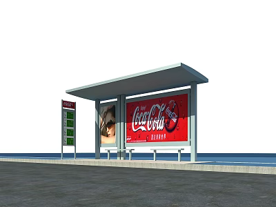 Modern Tech Exhibition Hall With Interactive Digital Displays And Hi tech Exhibits 3d model