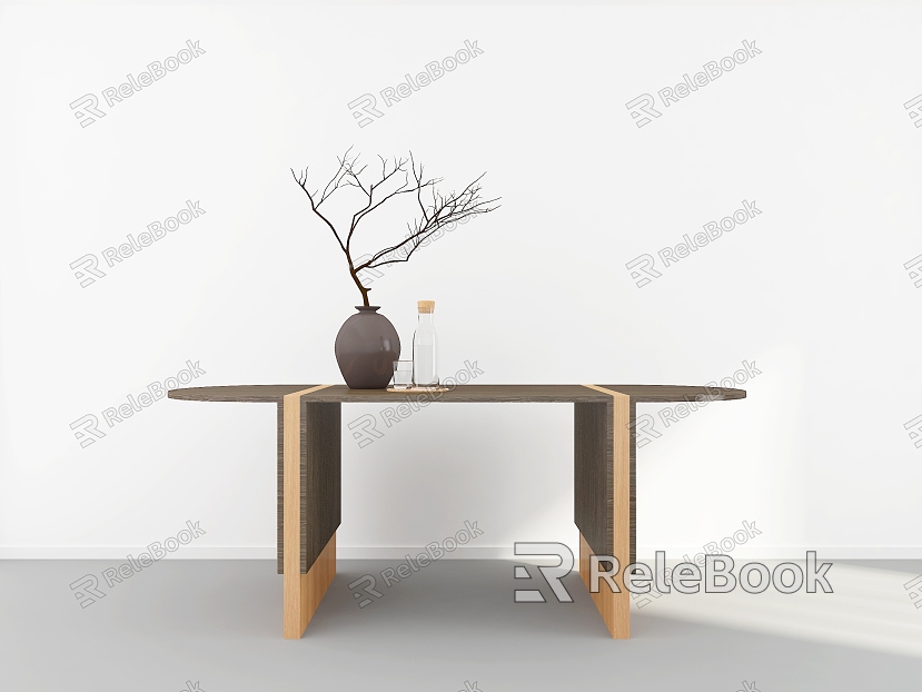 Modern dining table model