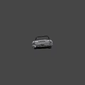 Rusty convertible 3d model