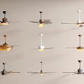 Various Styles of Ceiling Fans With Lights in Different Colors and Modern Designs