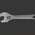 Pipe pliers vise bench vise wrench tool hardware tool processing tool furniture 3d model
