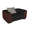 Modern single sofa 3d model
