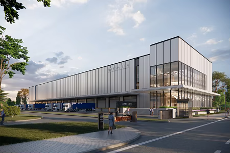 Style Storage Center Logistics Center Transfer Center 3d model