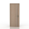 Modern solid wood door interior door door 3d model