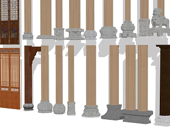 Roman Column 3d model