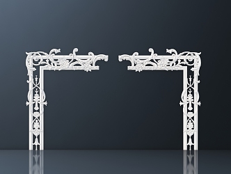 European Carved Hardware All Kinds of Carved All Kinds of Carved 3d model