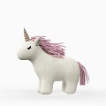 Unicorn Doll 3d model