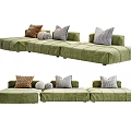 Modern Multiplayer Sofa 3d model