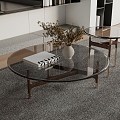 Modern coffee table 3d model