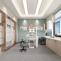 Modern Hospital Outpatient Clinic Interior With Medical Equipment Office And Natural Light