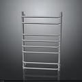 White Multi Tier Storage Rack for Bathroom Kitchen Home Organization Solutions 3d model