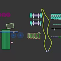 Freestyle Training Set Sports Equipment with Kettlebells Jump Box Medicine Balls Dumbbell Rack and Barbells