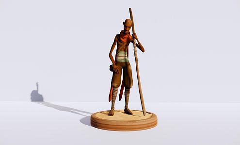 Characters 3d model