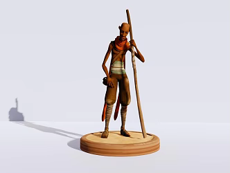 Characters 3d model