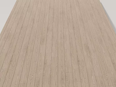 Light Colored Wooden Floor With Natural Texture For Home Interior Design 3d model