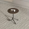Modern minimalist side a few round side a few sofa side a few corner a few bedside side a few 3d model