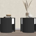 Modern bedside table 3d model