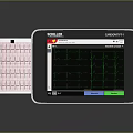 Schiller Cardiovit FT1 ECG Monitoring Device with Touchscreen Display and Printout Function