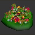 Game Environment Game Scene Fairy Tale Scene Fairy Tale Magic Scene Magic Item Fantasy Scene 3d model