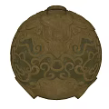 Modern pattern ball 3d model