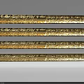 Exquisite Golden Carved Decorative Strips With Intricate Texture For Home Decoration Design