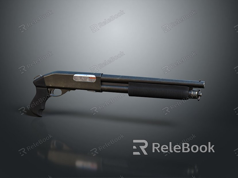 Shotgun shotgun shotgun spray sub-musket rifle single barrel shotgun shotgun with force model