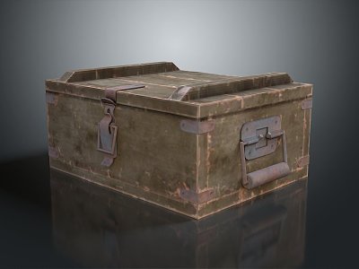 ammunition box arms box arms box military box wooden crate wooden crate old wooden crate wooden crate 3d model