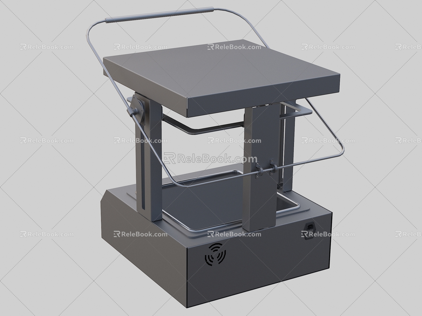 Vacuum forming machine machinery and equipment 3d model